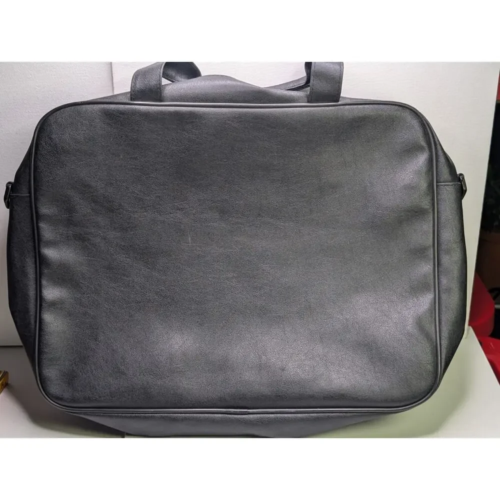 Macatawa Bank LEEDS Laptop Briefcase Business Bag Black Portfolio Messenger